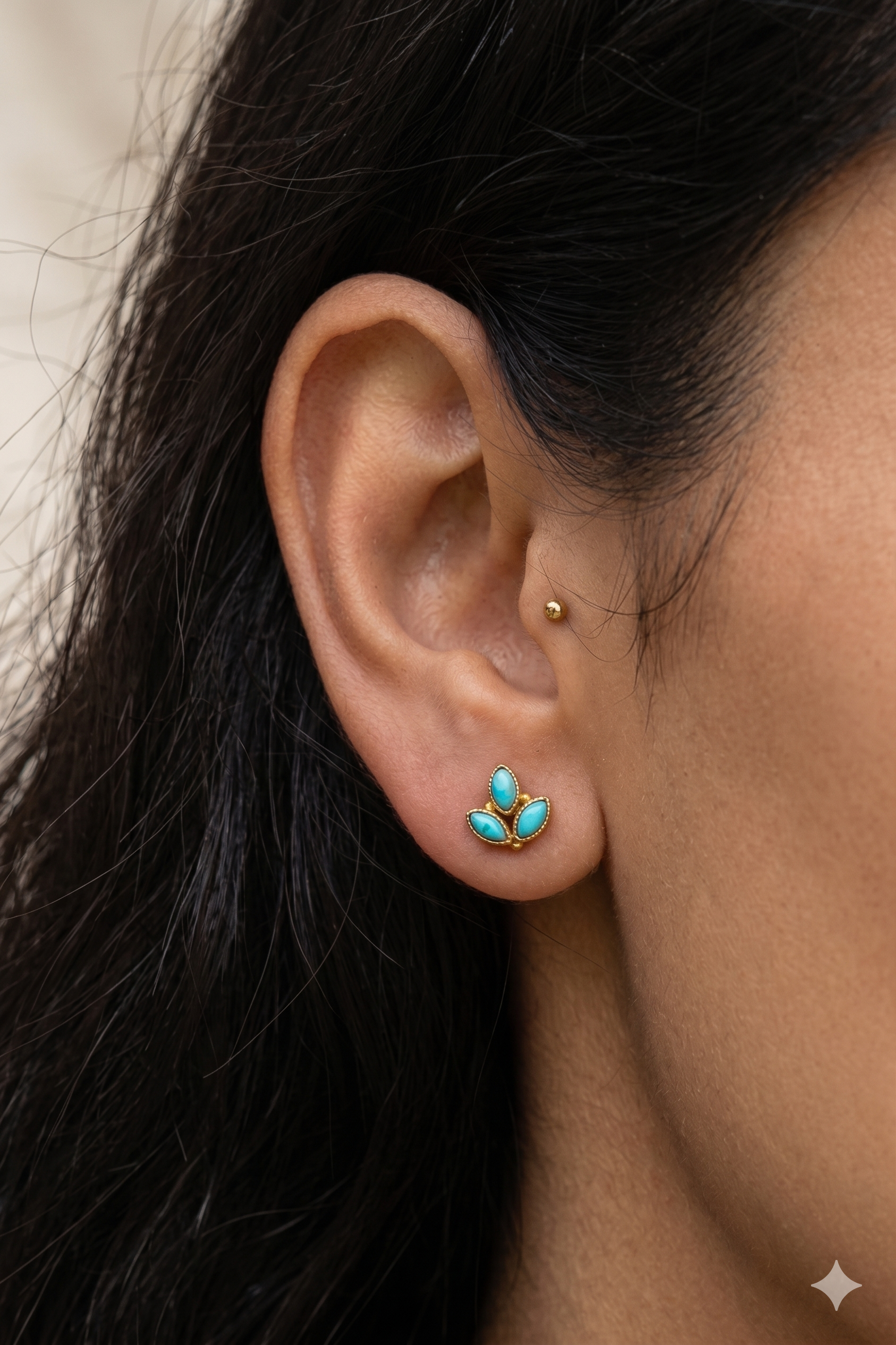 Brass Earring