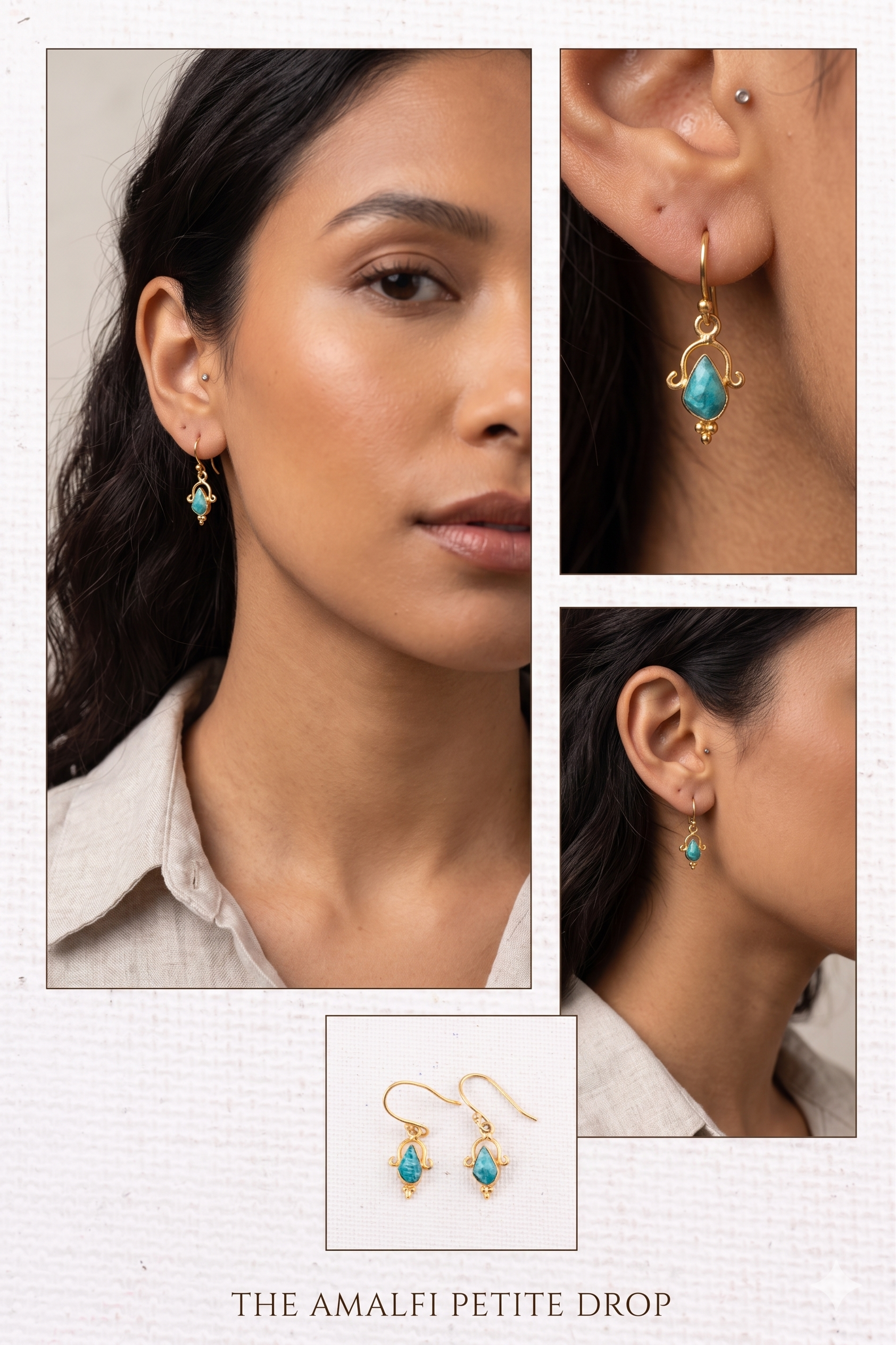 Brass Earring