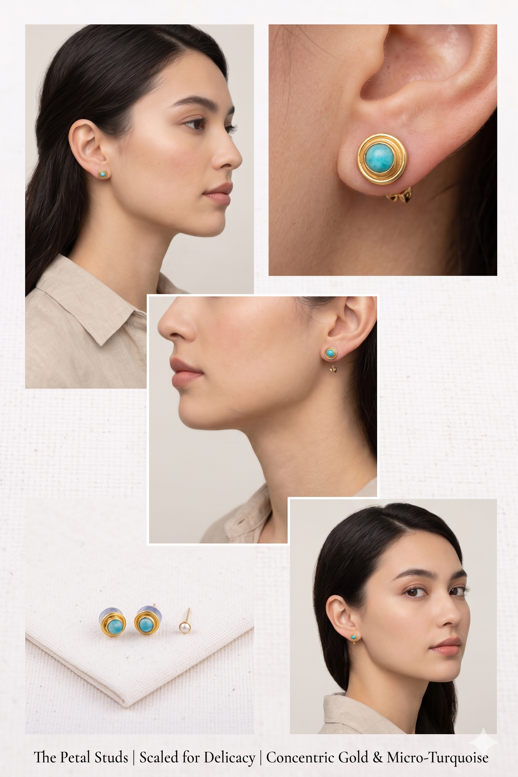 Brass Earring