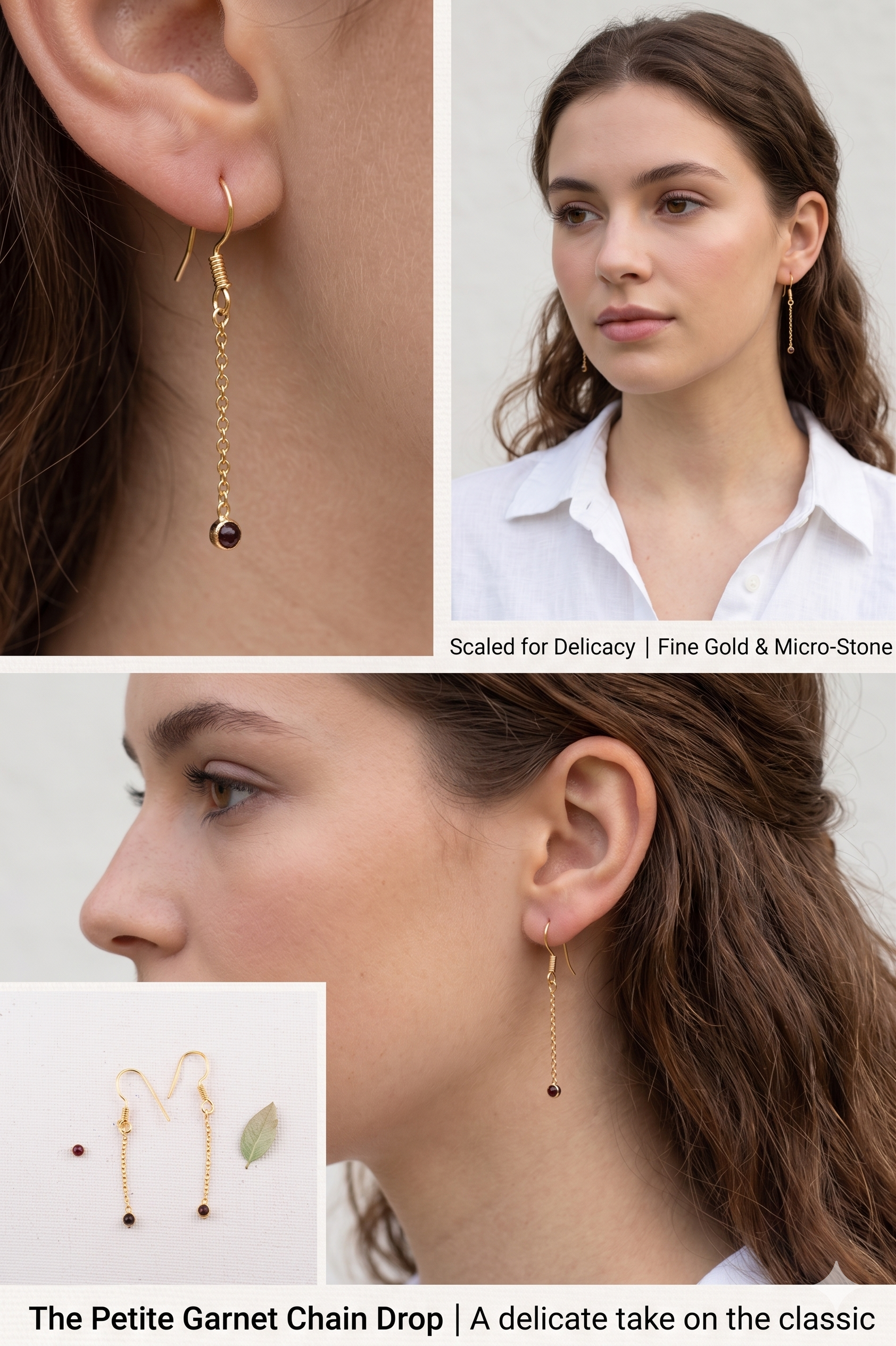 Brass Earring