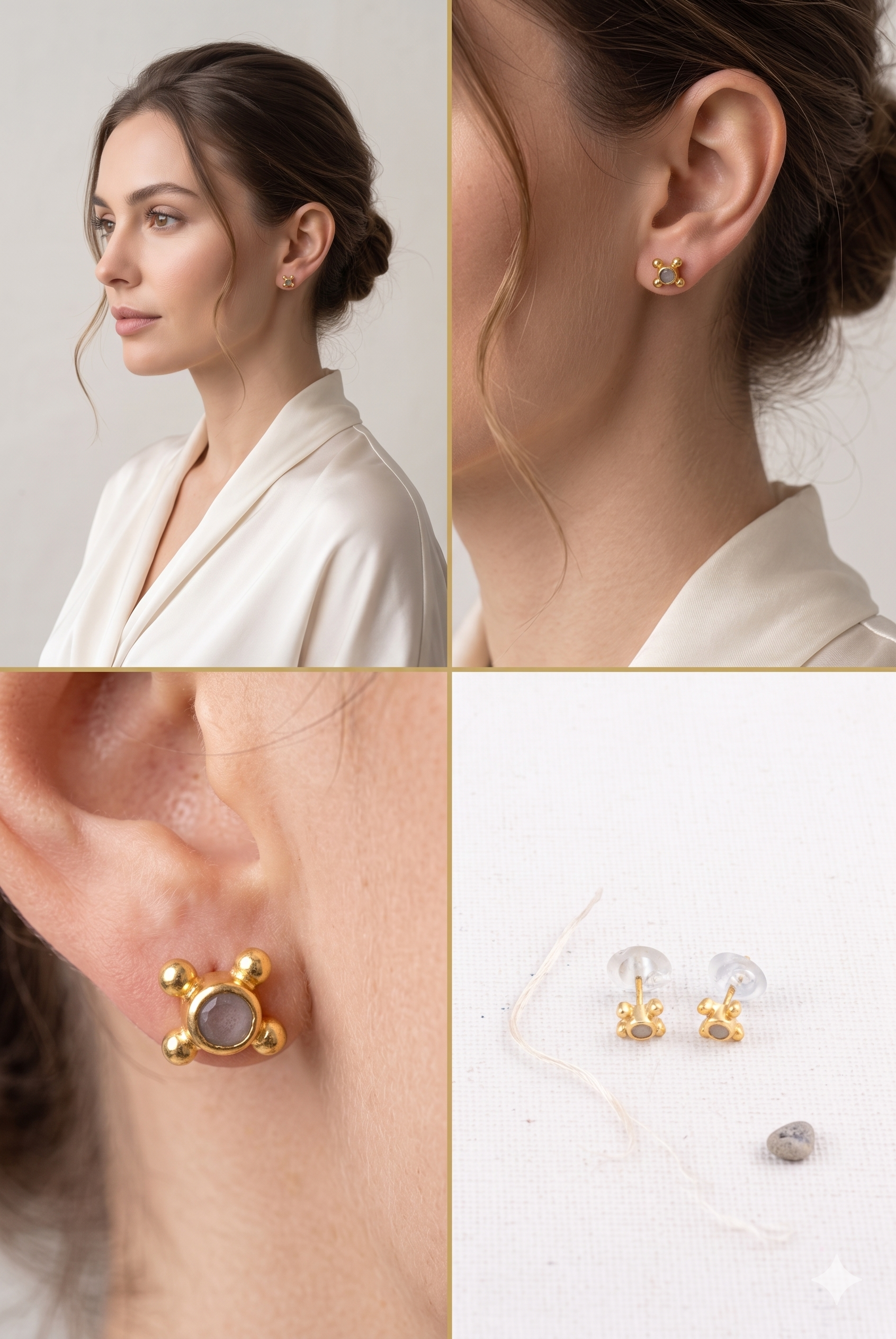 Brass Earring