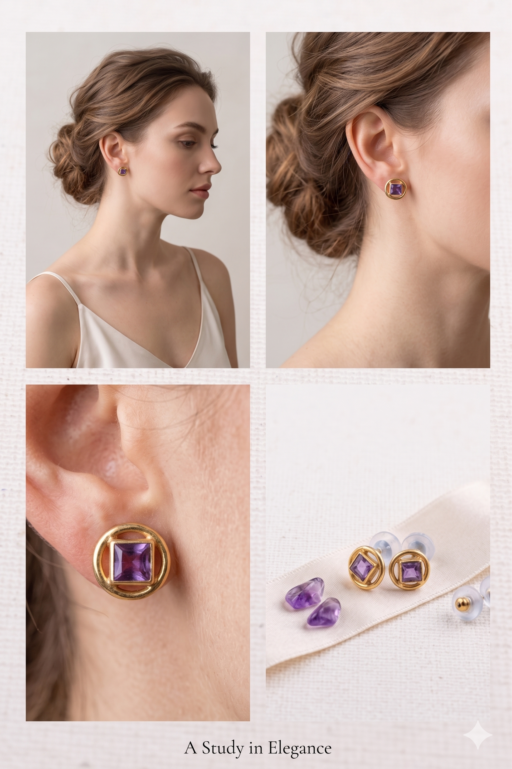 Brass Earring