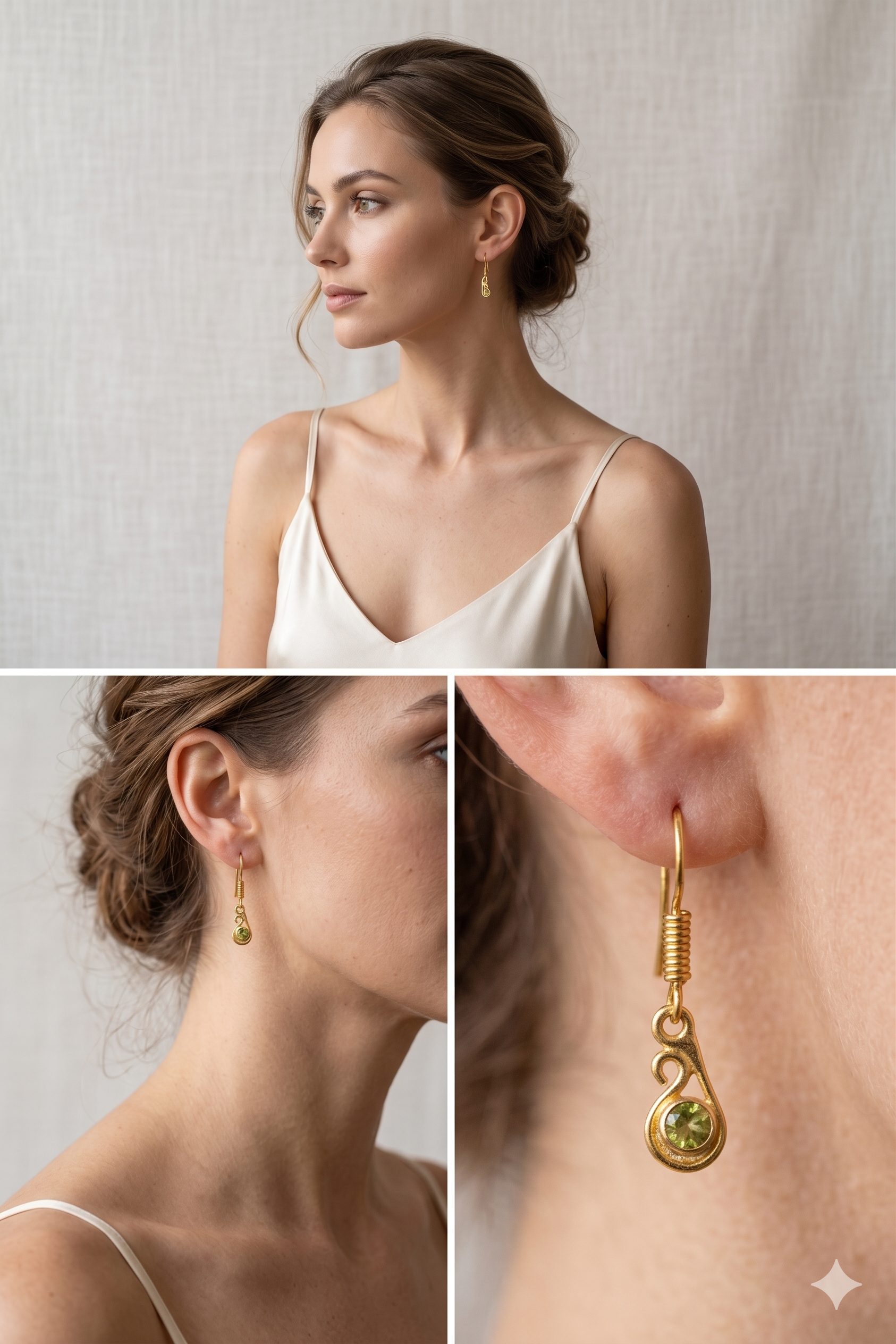 Brass Earring