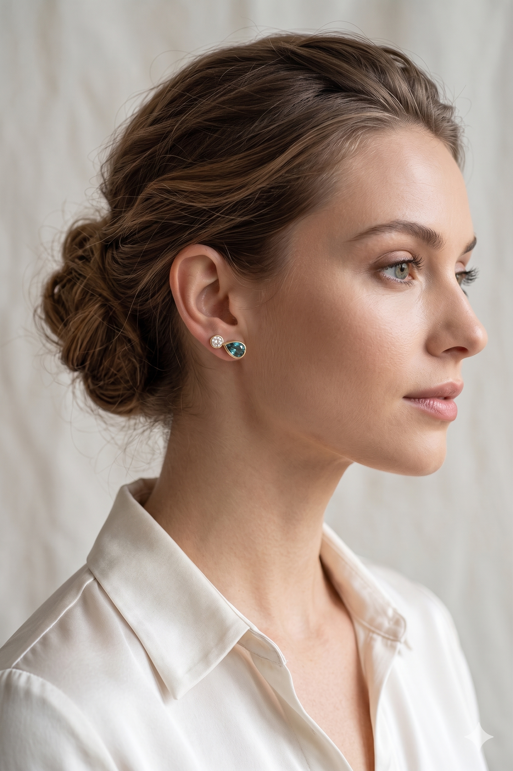 Brass Earring