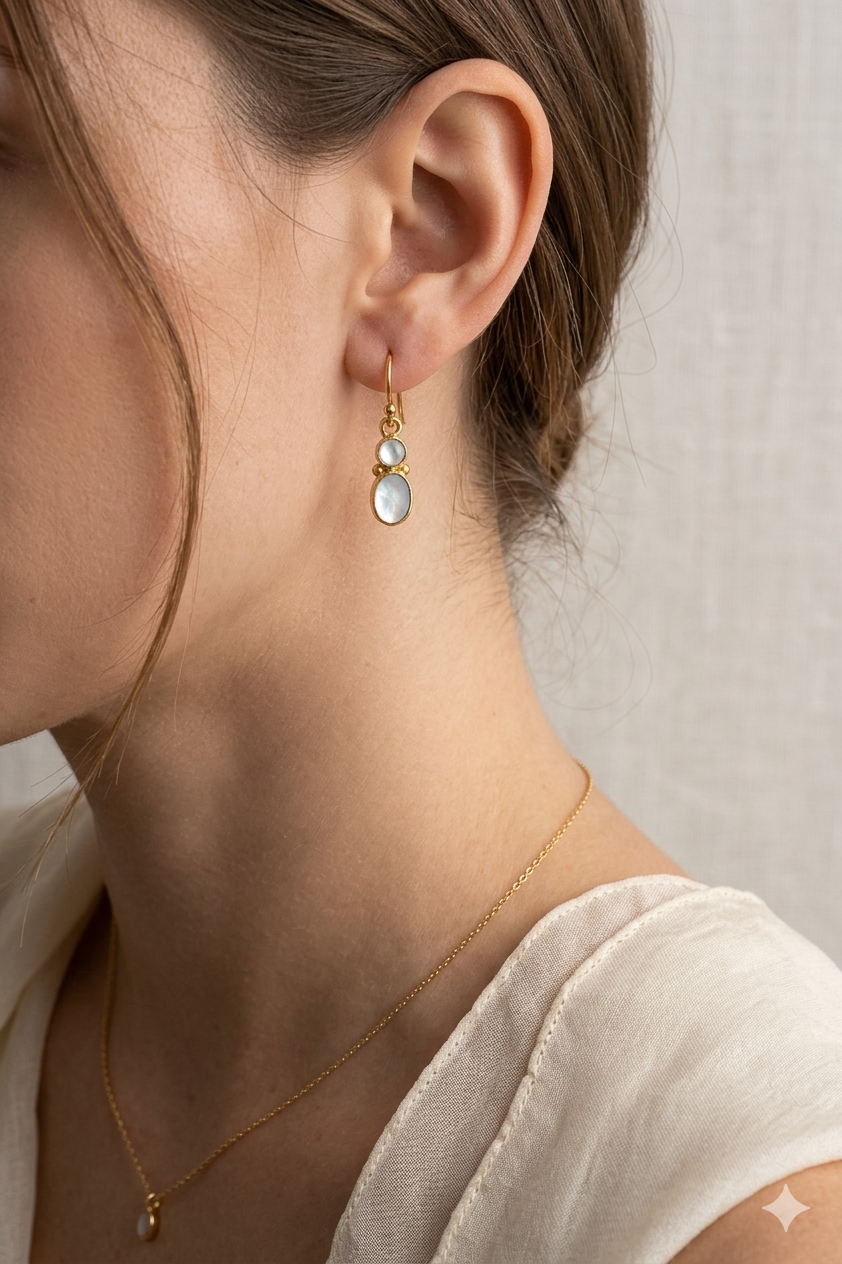 Brass Earring