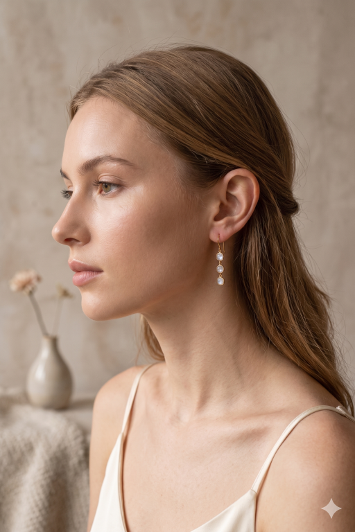 Brass Earring
