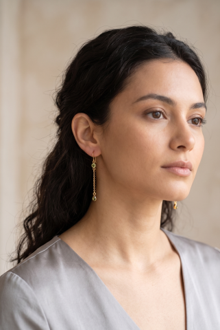 Brass Earring