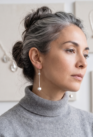 Brass Earring