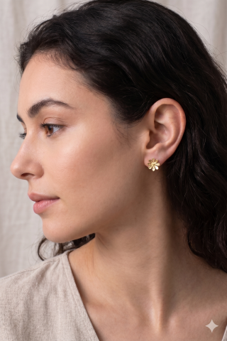 Brass Earring