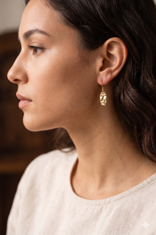 Brass Earring
