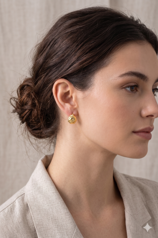 Brass Earring