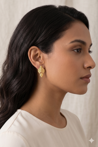 Brass Earring