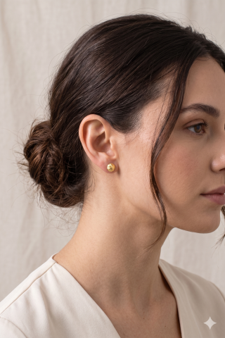 Brass Earring