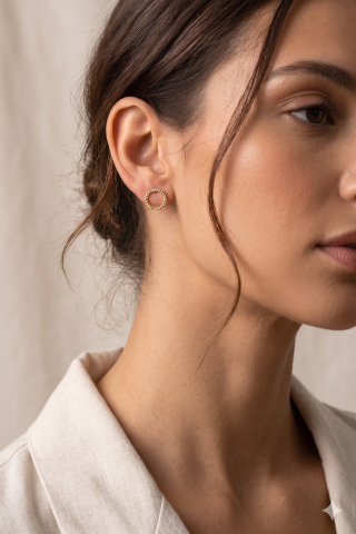 Brass Earring