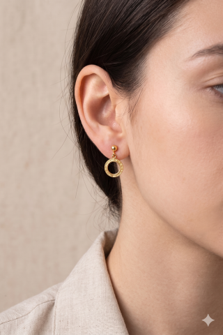 Brass Earring
