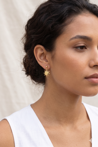 Brass Earring