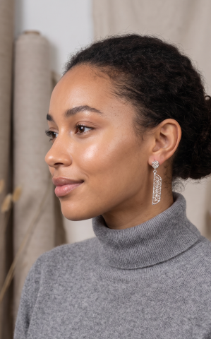 Brass Earring