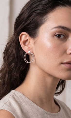 Brass Earring