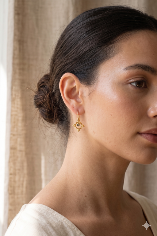 Brass Earring