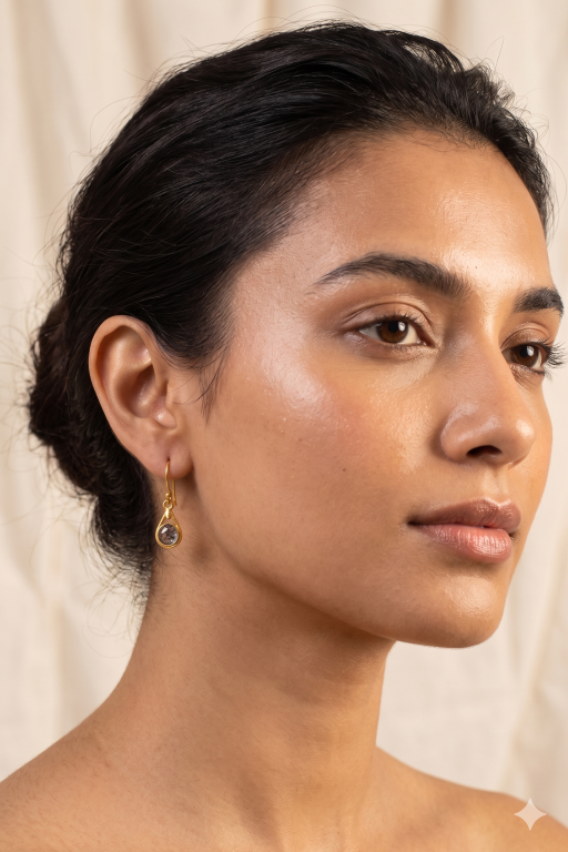 Brass Earring