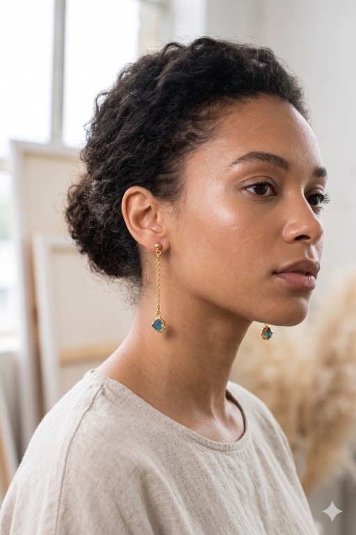 Brass Earring