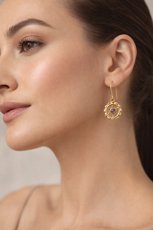 Brass Earring