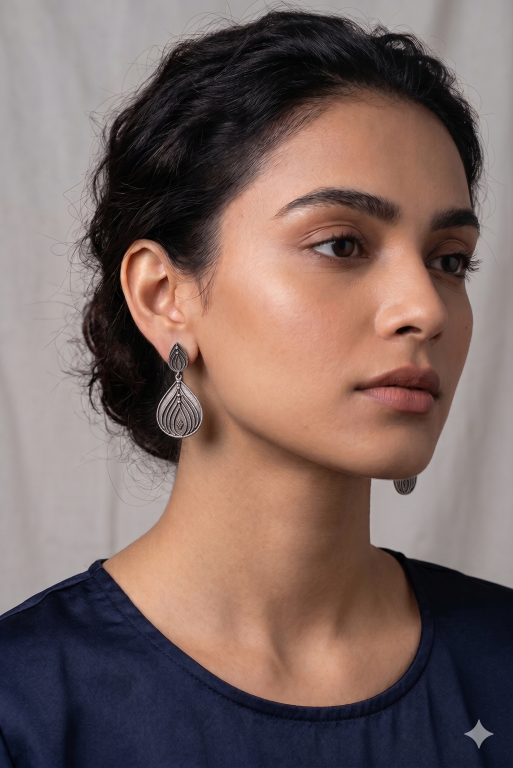 Brass Earring