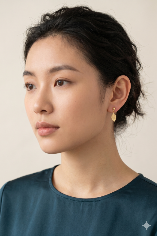 Brass Earring